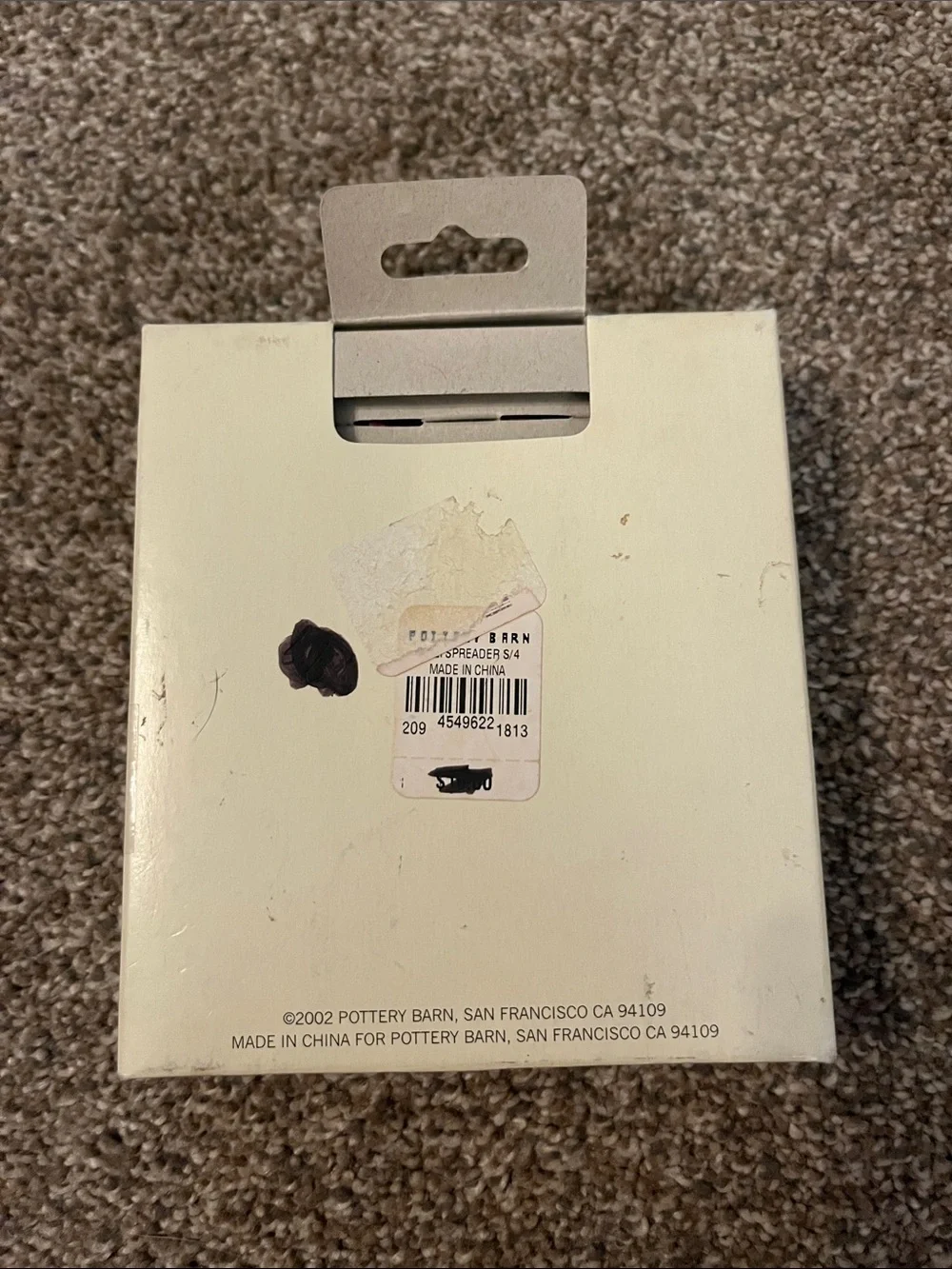 Pottery Barn set four